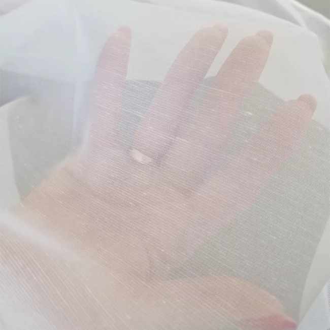 Firana do salonu - na wymiar - wysokiej jakości z fakturą BATYST