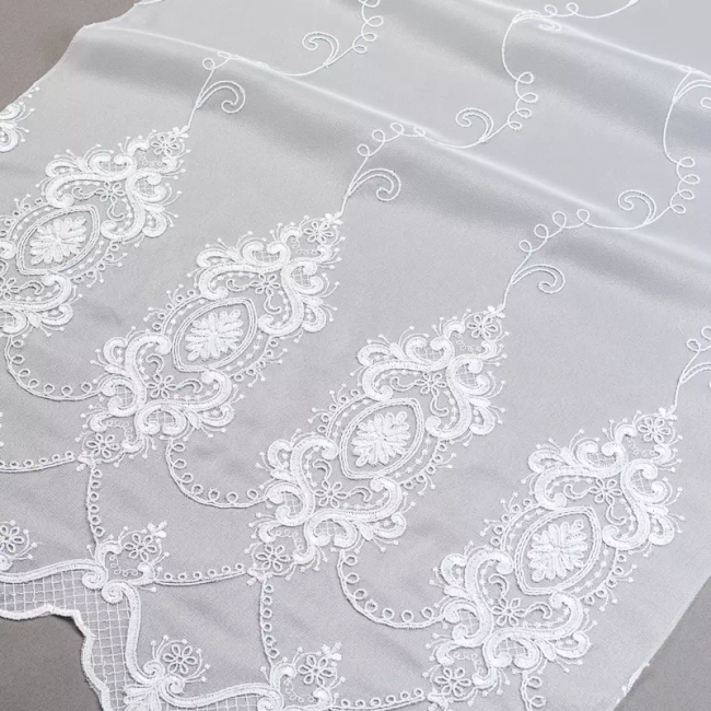 FIRANA NA WYMIAR - Haft po całości ornament HANIA 400x160