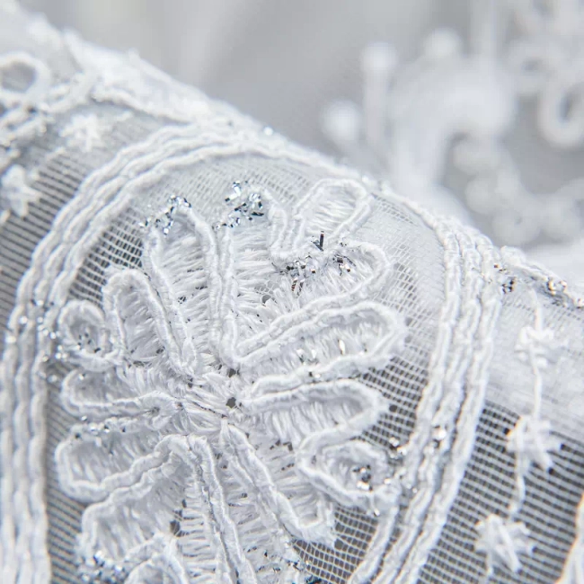 FIRANA NA WYMIAR - Haft po całości ornament HANIA 400x160