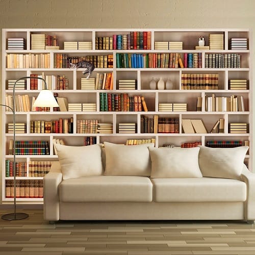 Fototapeta – Domowa biblioteczka