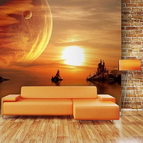 Fototapeta Kosmos – Fantasy Sunset