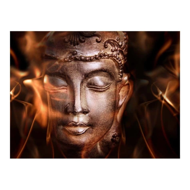 Fototapeta - Budda na ciemnym tle