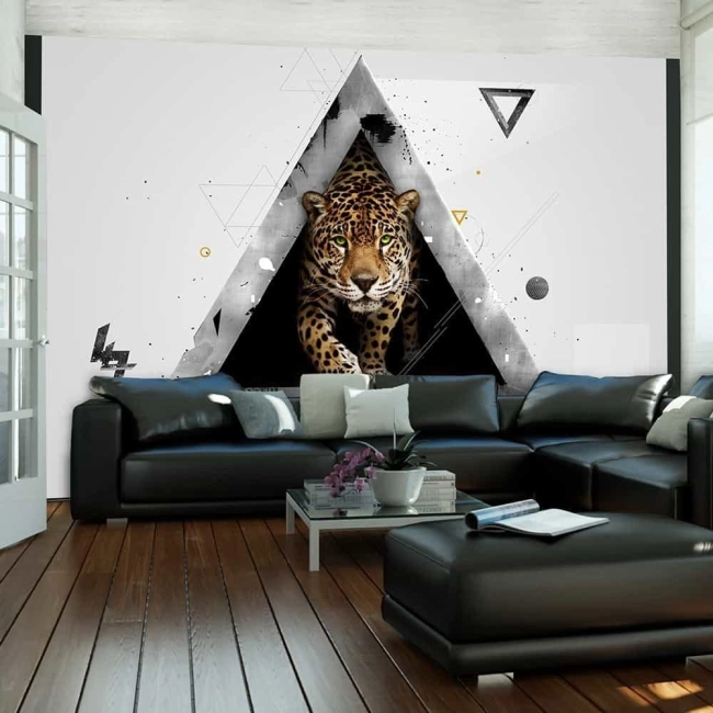 Fototapeta - efekt 3D Dzika abstrakcja