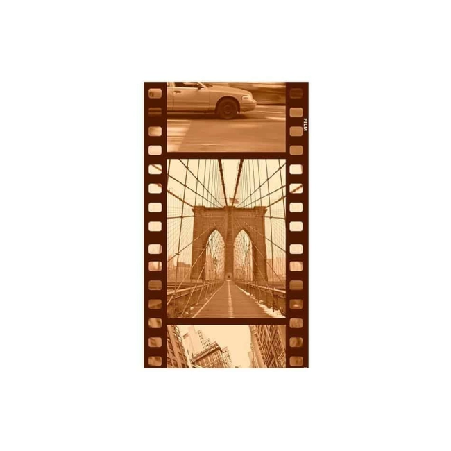 Fototapeta - Nowy Jork - Kolaż (sepia)