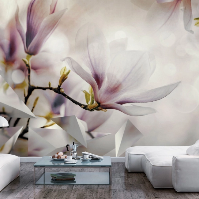 Fototapeta samoprzylepna - Subtelne magnolie - pierwszy wariant