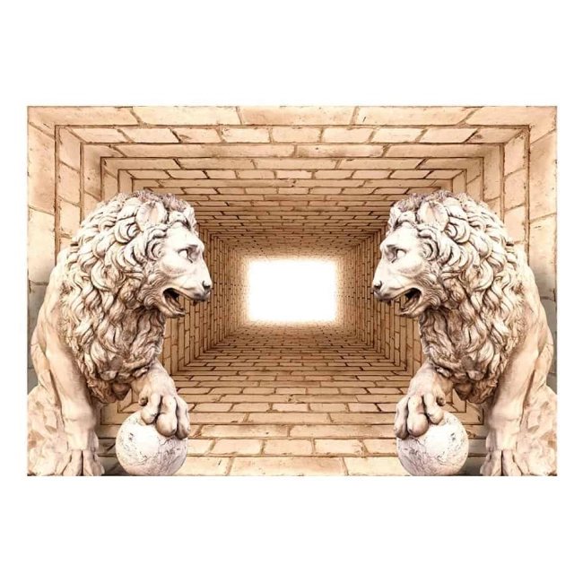 Fototapeta samoprzylepna - Tajemnica lwów