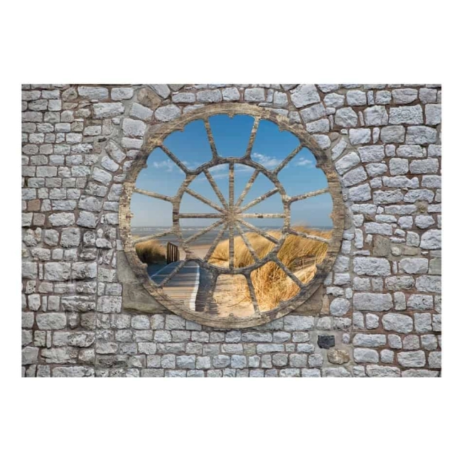 Fototapeta samoprzylepna - Za murem