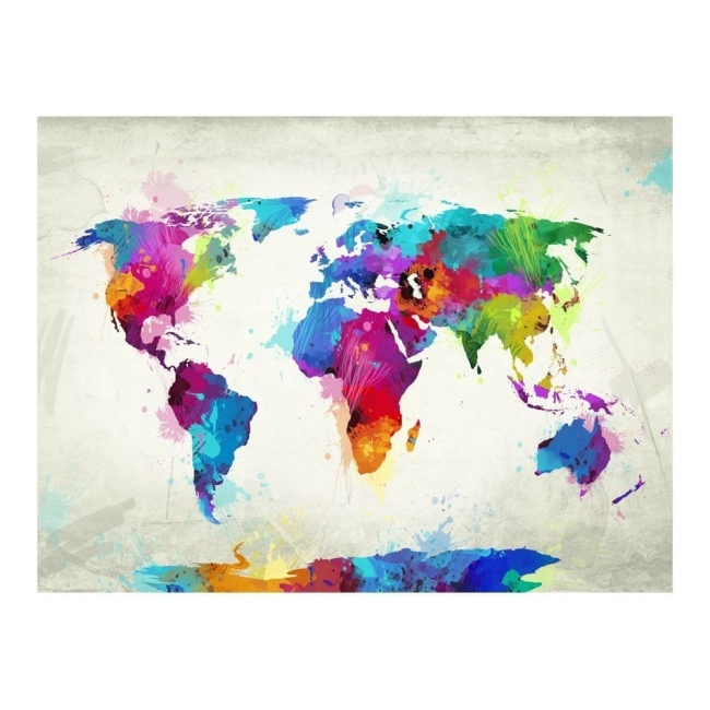 Fototapeta - The map of happiness