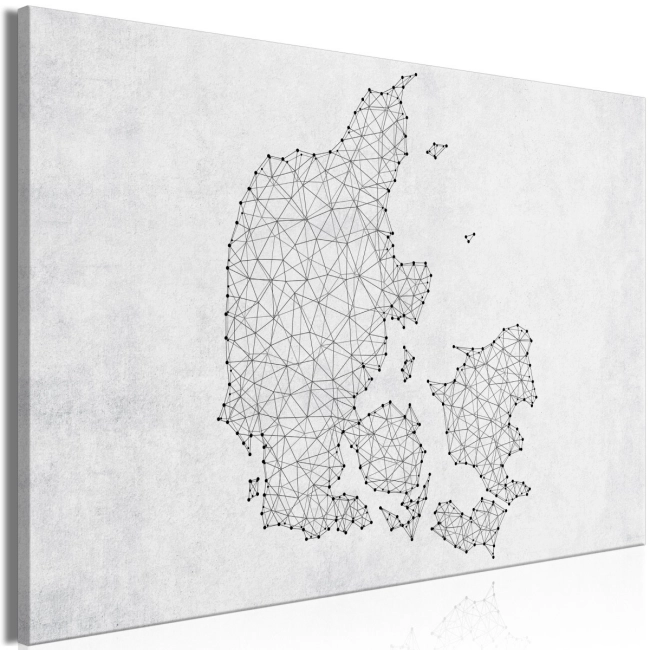 Obraz - Geometryczna kraina (1-częściowy) szeroki