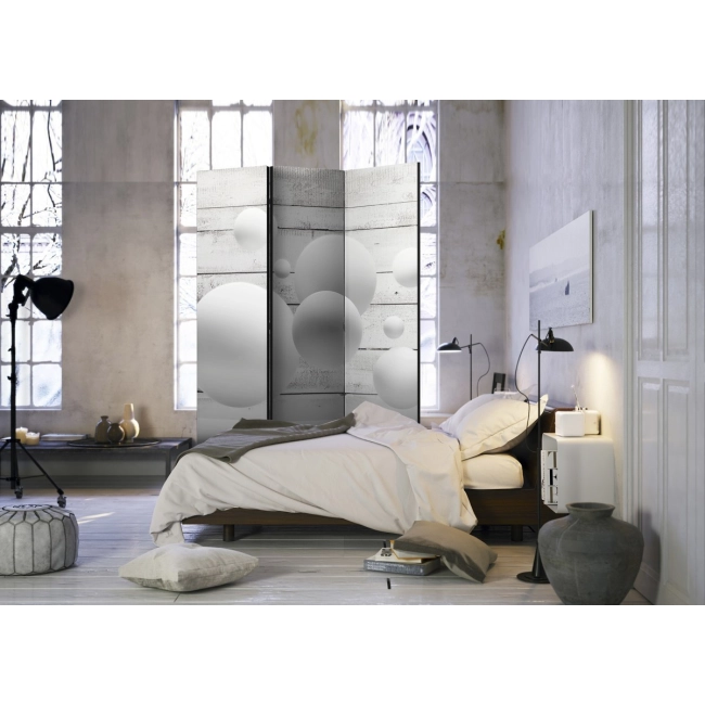 Parawan 3-częściowy - Kule [Room Dividers]