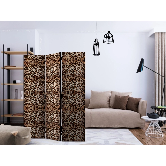 Parawan 3-częściowy - Motyw zwierzęcy [Room Dividers]