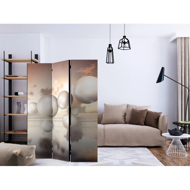 Parawan 3-częściowy - Poranne klejnoty [Room Dividers]