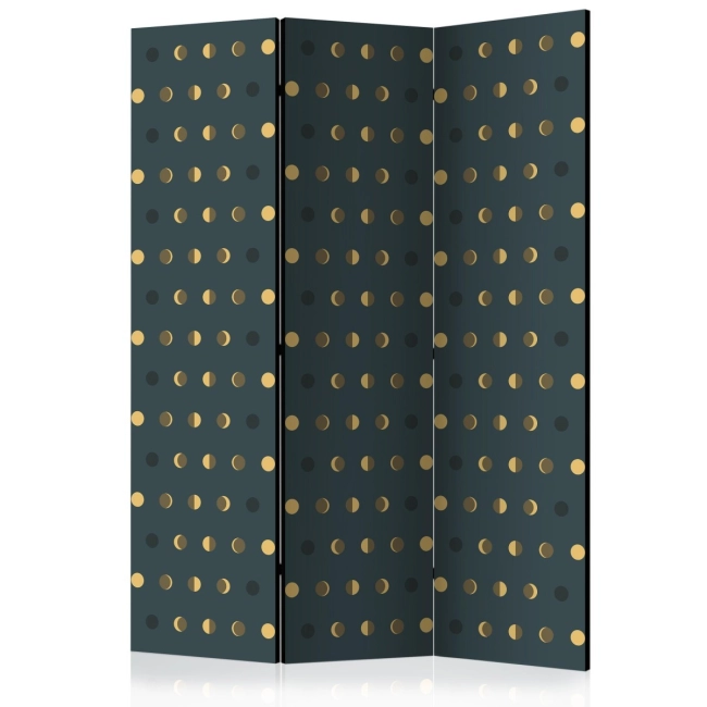 Parawan 3-częściowy - W kropki [Room Dividers]