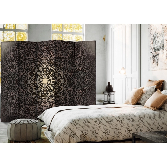 Parawan 5-częściowy - Królewska finezja II [Room Dividers]