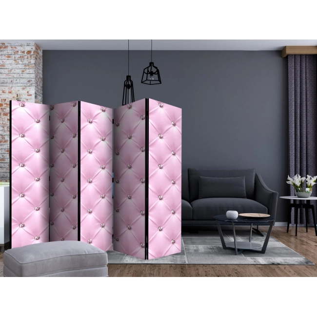 Parawan 5-częściowy - Różowa dama II [Room Dividers]