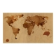Fototapeta - Herbaciana mapa świata