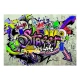 Fototapeta Graffiti kolory Street Life