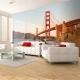 Fototapeta - Most Golden Gate - zachód słońca, San Francisco