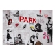 Fototapeta - Różnorodność graffity (Banksy)
