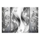 Fototapeta samoprzylepna - Diamenty w srebrze