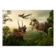 Fototapeta samoprzylepna - Dinozaurowy plac