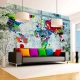 Fototapeta samoprzylepna - Mapa - Graffiti