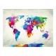 Fototapeta - The map of happiness