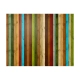 Fototapeta - Wooden rainbow
