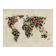 Fototapeta - World Map - a kaleidoscope of colors