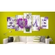 Obraz - Ametystowy azyl obraz do salonu home