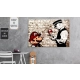 Obraz - Banksy: Zdarta ściana