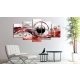 Obraz - Czerwone oko OBRAZ NA PŁÓTNIE WŁOSKIM