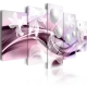 Obraz - Liliowe fantazje OBRAZ NA PŁÓTNIE WŁOSKIM