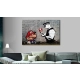Obraz - Mario and Cop by Banksy