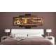 Obraz - W złotych falach OBRAZ NA PŁÓTNIE WŁOSKIM