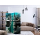 Parawan 3-częściowy - Architektura miejska Chicago [Room Dividers]