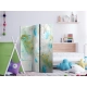 Parawan 3-częściowy - Kolorowy marmur [Room Dividers]