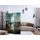 Parawan 3-częściowy - Lot nad jeziorem [Room Dividers]