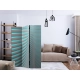 Parawan 3-częściowy - Neonowy niebieski [Room Dividers]
