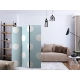 Parawan 3-częściowy - Niebieska słodycz [Room Dividers]