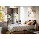 Parawan 3-częściowy - Nieskazitelność orchidei [Room Dividers]