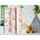 Parawan 3-częściowy - Pastelowe jednorożce [Room Dividers]