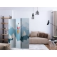 Parawan 3-częściowy - Rakieta w chmurach [Room Dividers]
