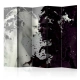 Parawan 5-częściowy - Czarno-białe twarze II [Room Dividers]