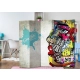 Parawan 5-częściowy - Graffiti Beauty [Room Dividers]