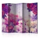 Parawan 5-częściowy - Kwiatowe wspomnienie II [Room Dividers]