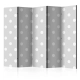Parawan 5-częściowy - Radosne groszki [Room Dividers]