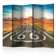 Parawan 5-częściowy - Route 66 II [Room Dividers]