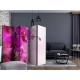 Parawan 5-częściowy - Różowa orchidea II [Room Dividers]