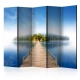 Parawan 5-częściowy - Tajemnicza wyspa [Room Dividers]